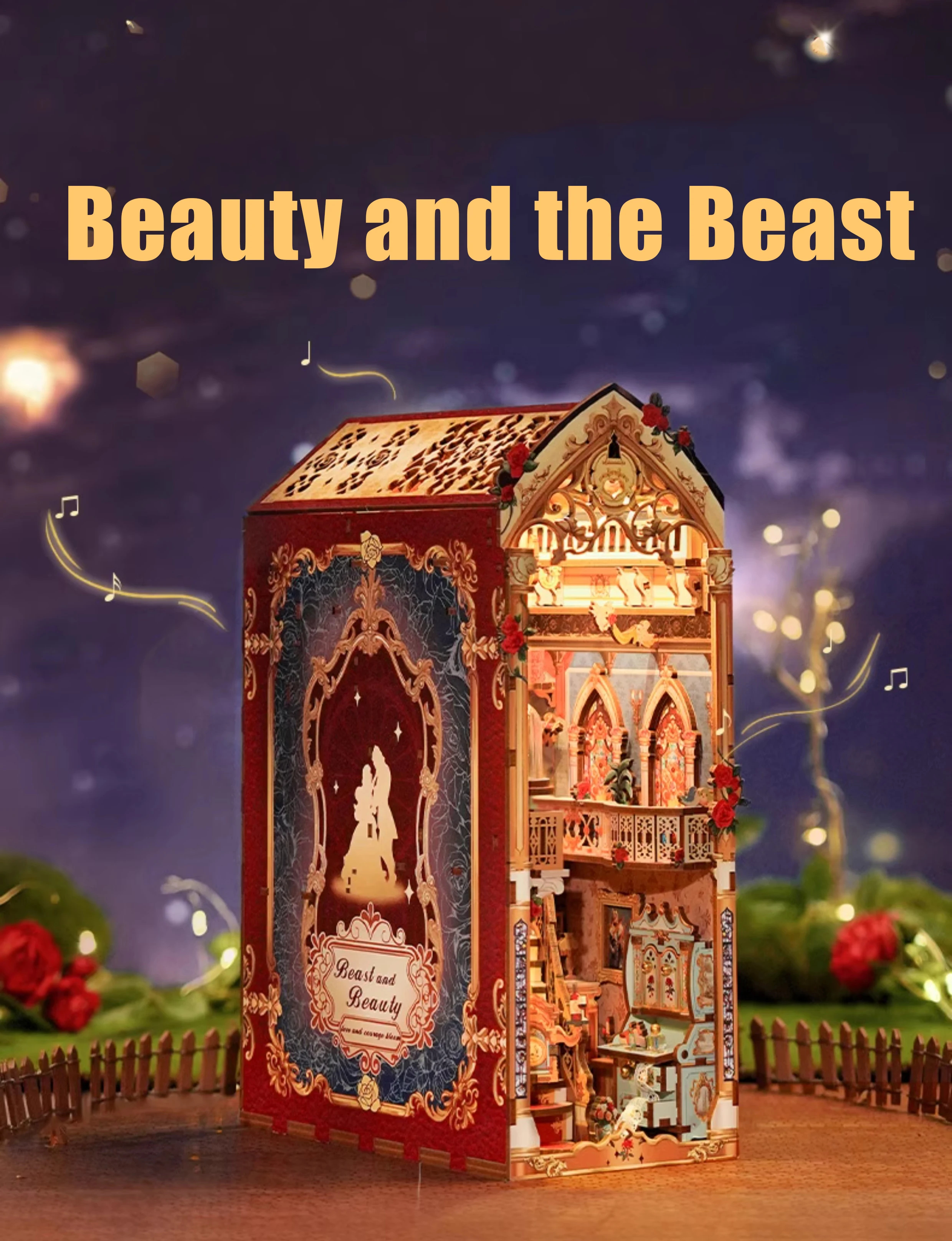Beauty and Warcraft Puzzle Book Stand