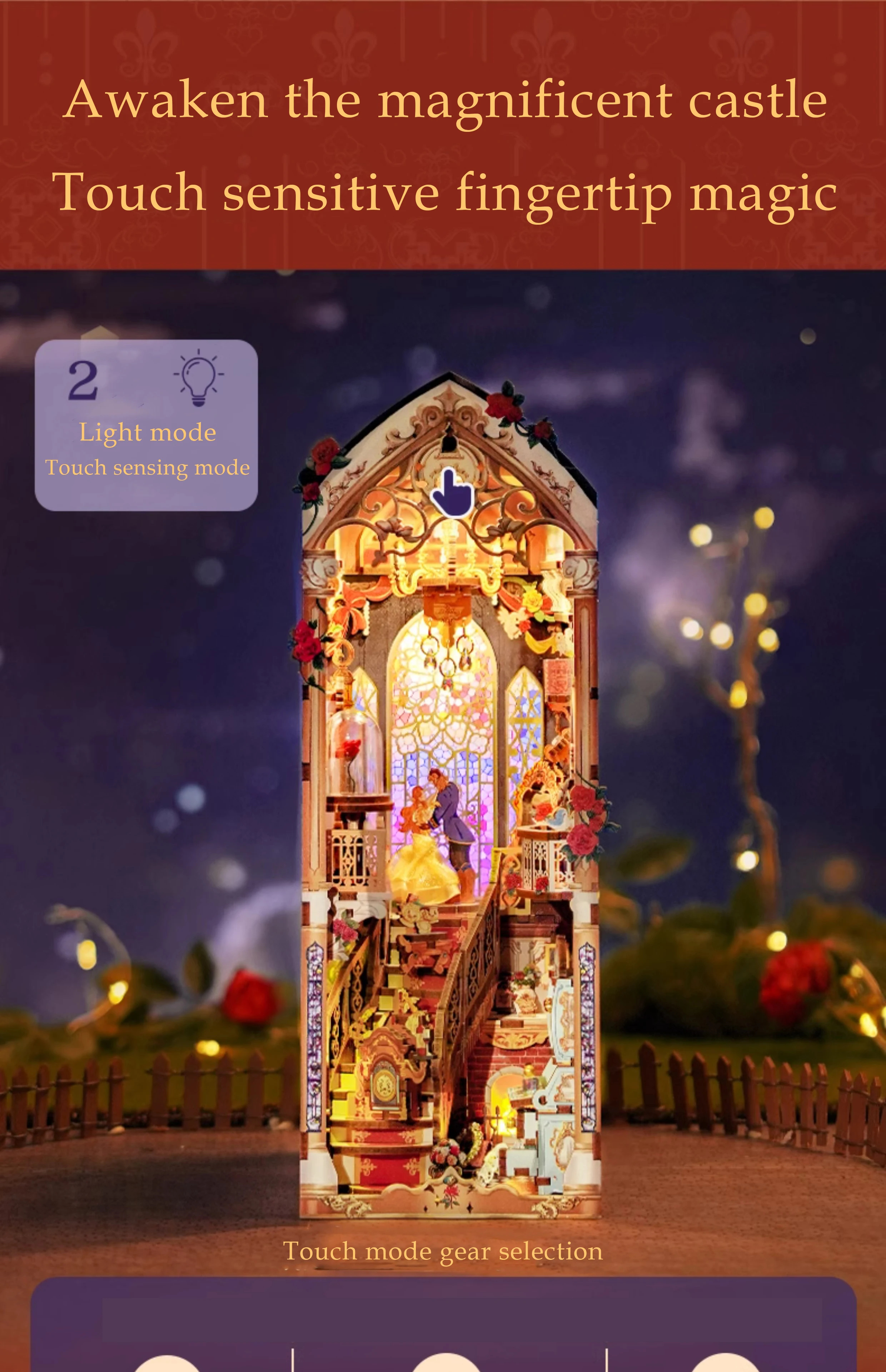 Beauty and Warcraft Puzzle Book Stand