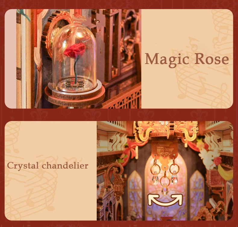 Beauty and Warcraft Puzzle Book Stand