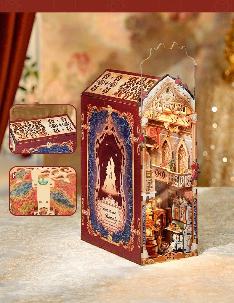 Beauty and Warcraft Puzzle Book Stand