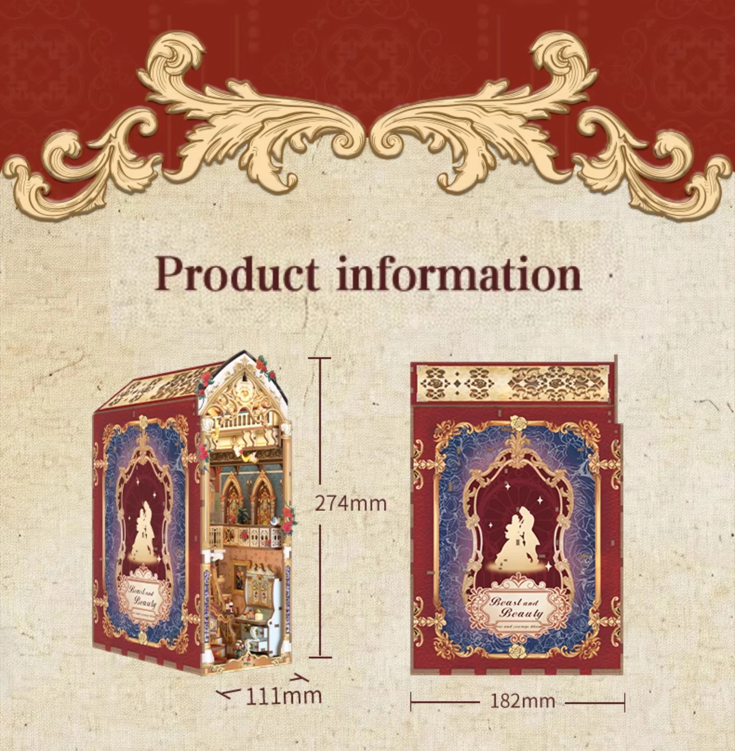 Beauty and Warcraft Puzzle Book Stand